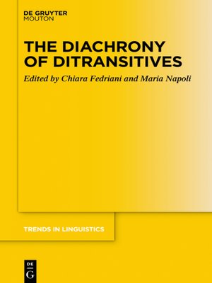 cover image of The Diachrony of Ditransitives